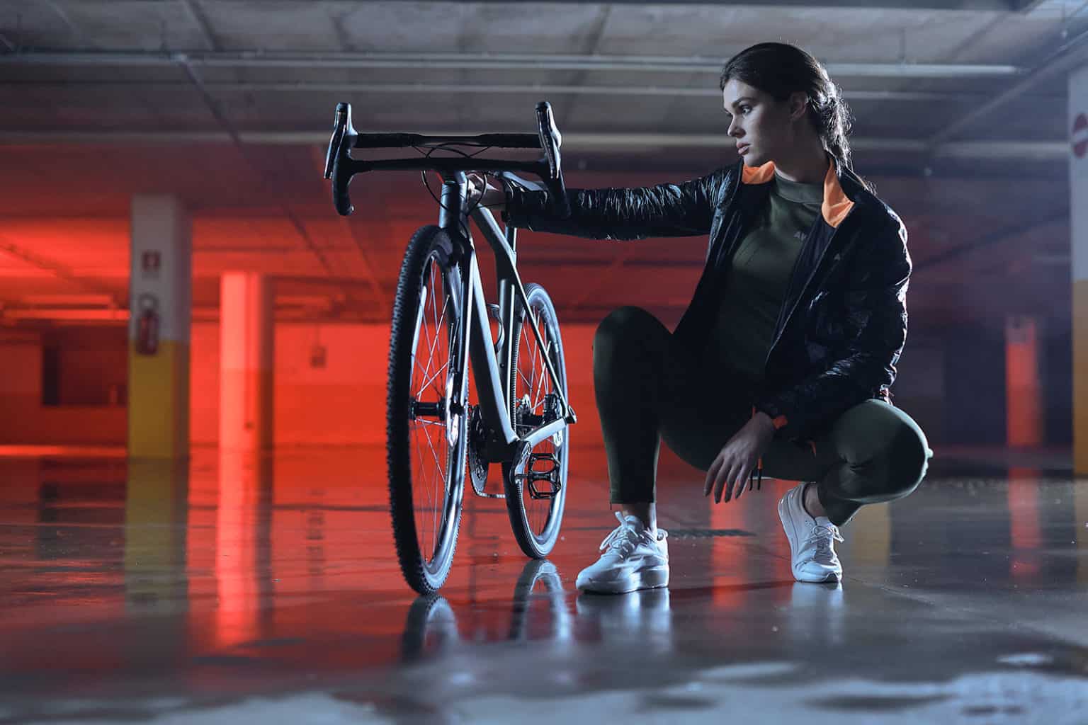 fotografo moda Vicenza abbigliamento uomo donna sportivo tecnico bicicletta Dainese