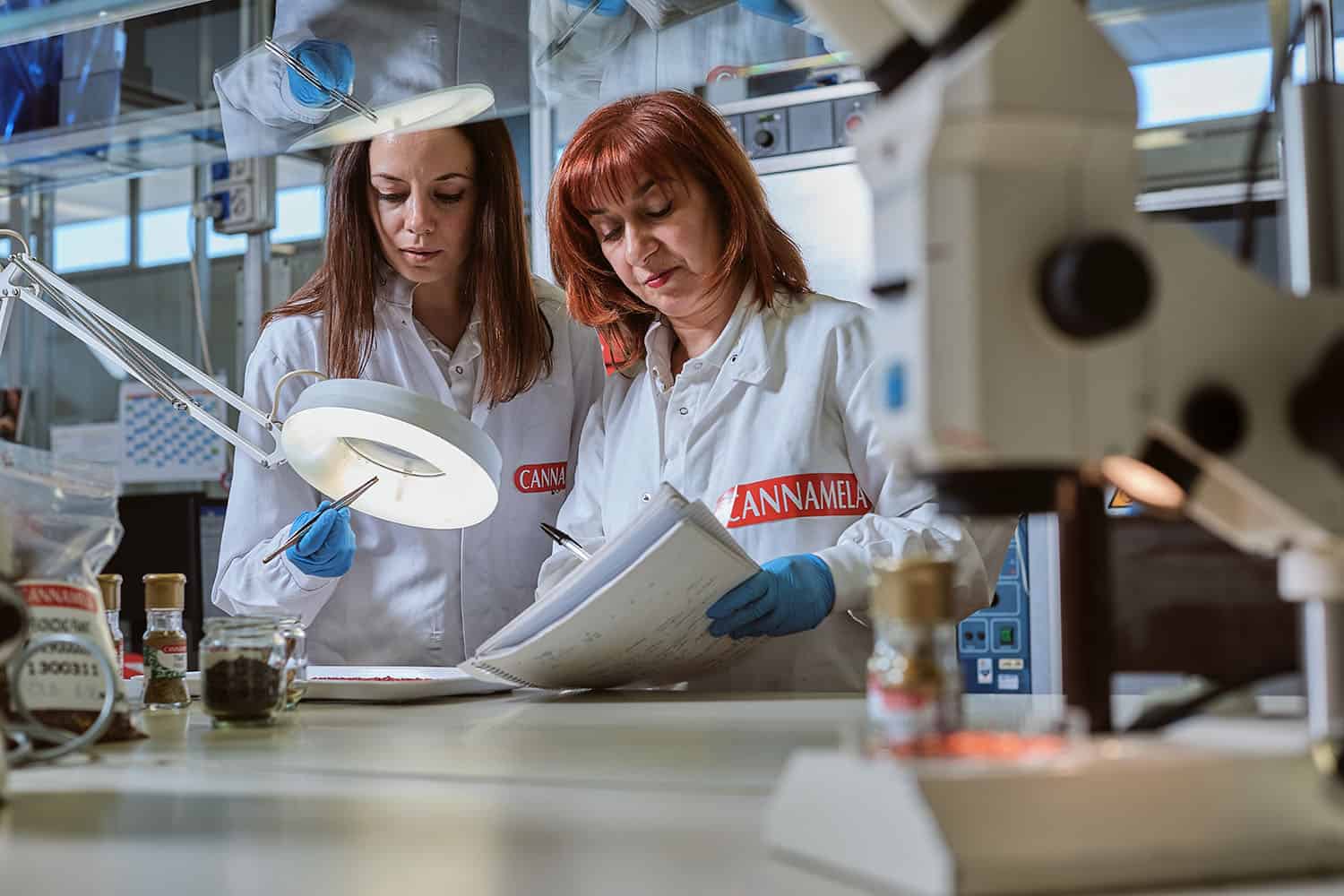 Fotografo reportage industriale alimentare cannamela spezie e condimenti