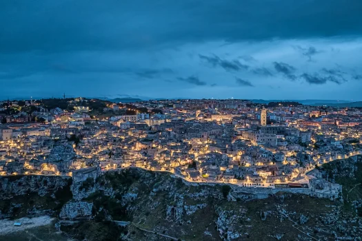 servizi drone a vicenza e fotografica e video I sassi di Matera - Reportage foto e video per City Green Light